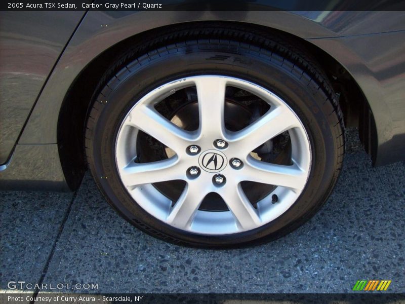 Carbon Gray Pearl / Quartz 2005 Acura TSX Sedan