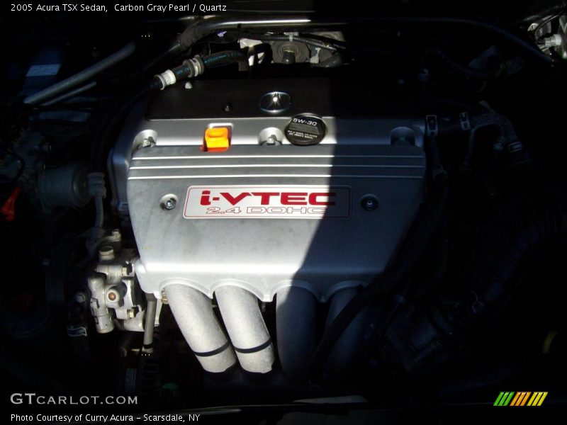 Carbon Gray Pearl / Quartz 2005 Acura TSX Sedan