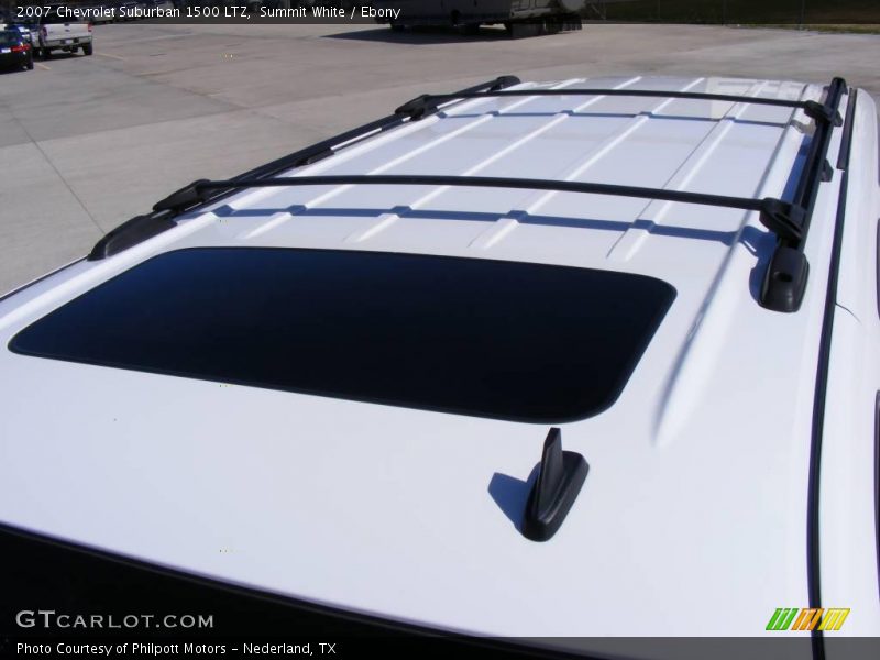 Summit White / Ebony 2007 Chevrolet Suburban 1500 LTZ