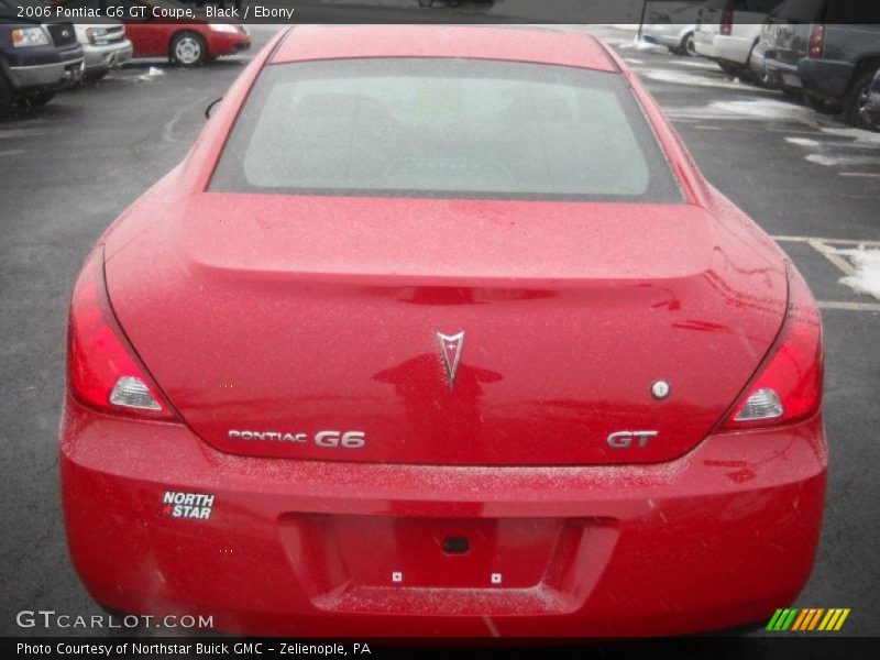 Black / Ebony 2006 Pontiac G6 GT Coupe