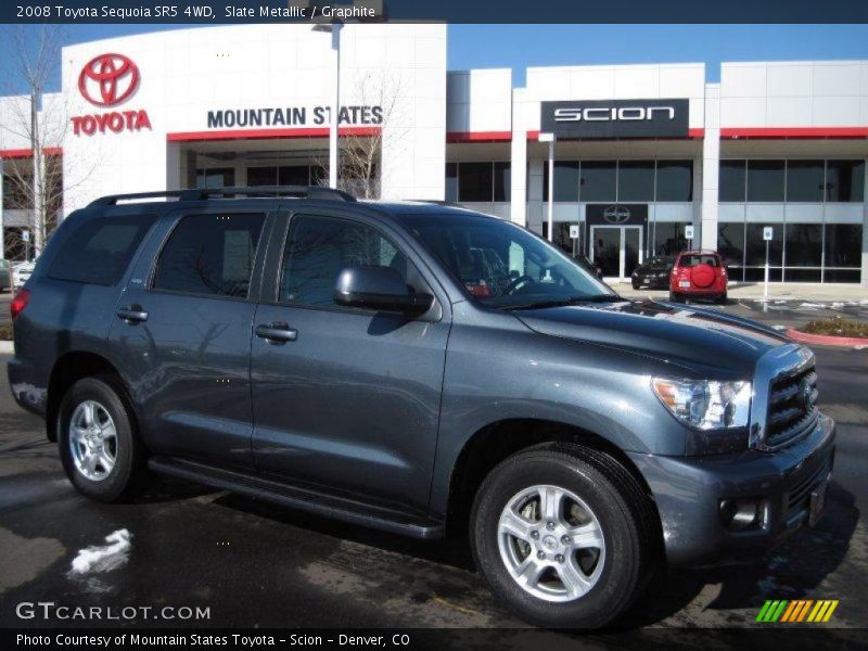 Slate Metallic / Graphite 2008 Toyota Sequoia SR5 4WD