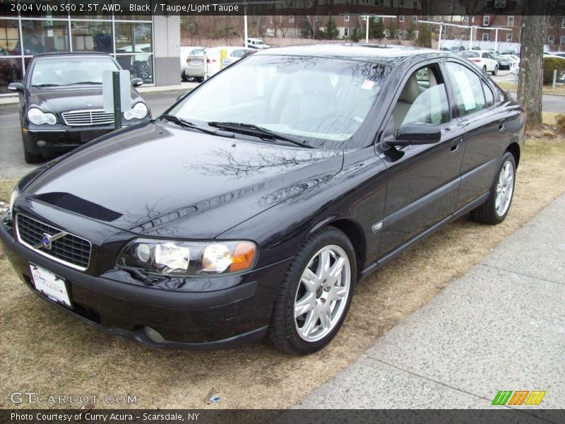 Black / Taupe/Light Taupe 2004 Volvo S60 2.5T AWD