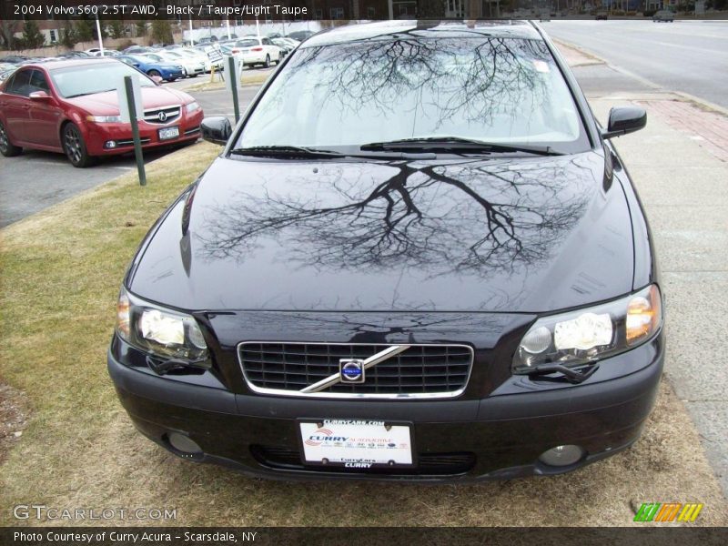Black / Taupe/Light Taupe 2004 Volvo S60 2.5T AWD
