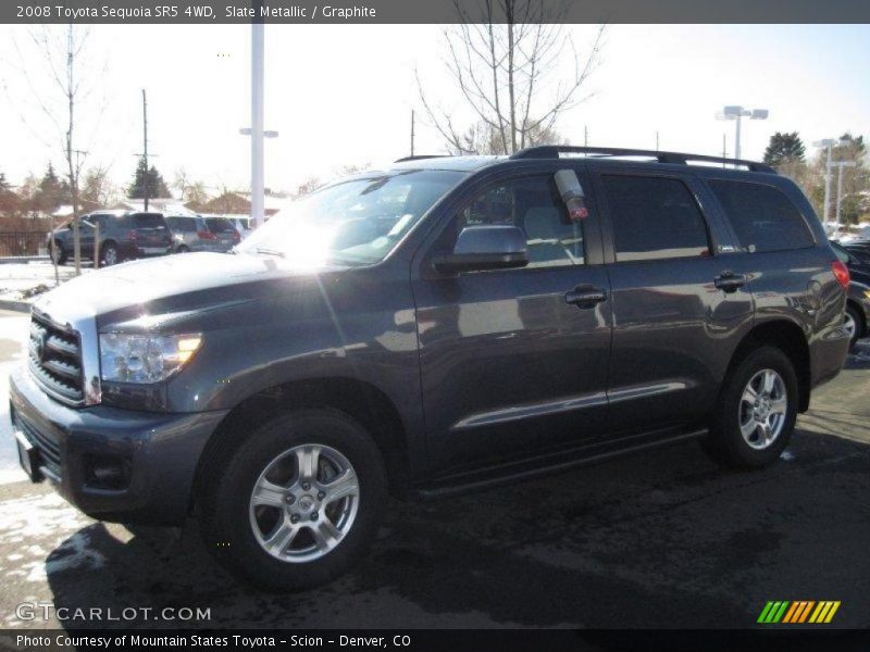 Slate Metallic / Graphite 2008 Toyota Sequoia SR5 4WD