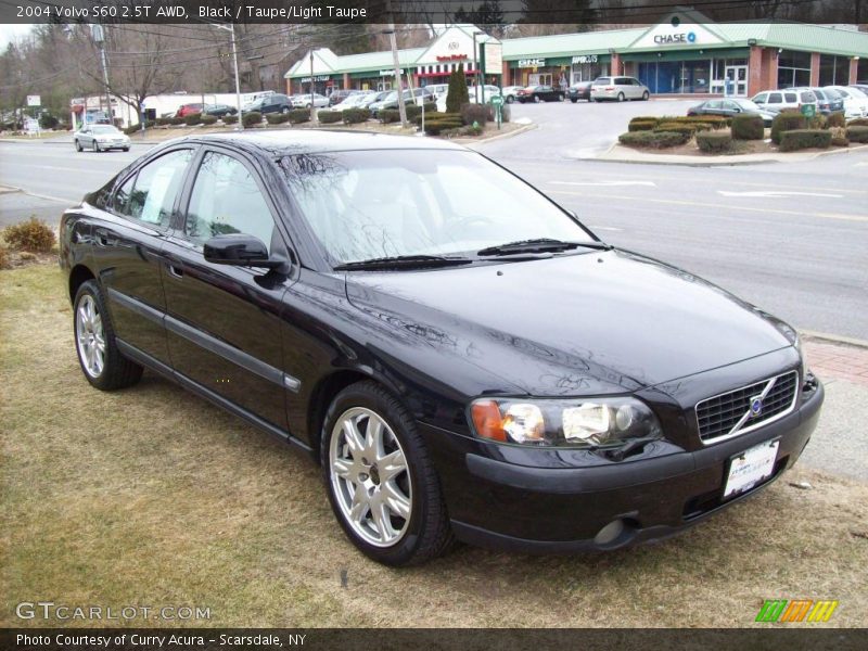 Black / Taupe/Light Taupe 2004 Volvo S60 2.5T AWD