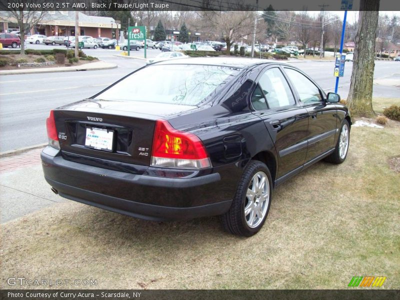 Black / Taupe/Light Taupe 2004 Volvo S60 2.5T AWD