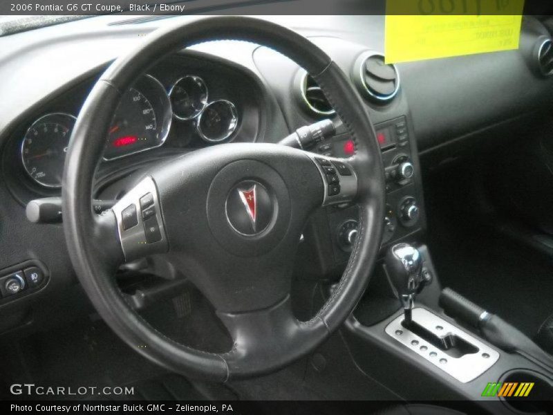 Black / Ebony 2006 Pontiac G6 GT Coupe