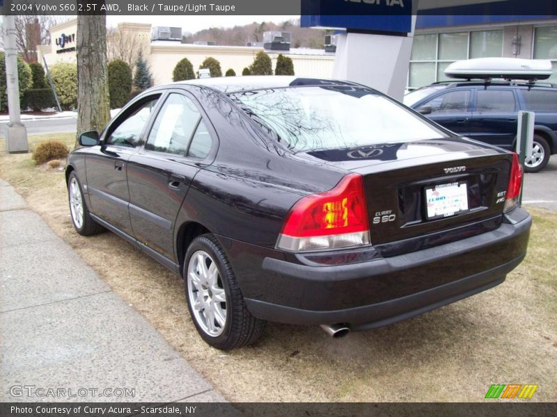 Black / Taupe/Light Taupe 2004 Volvo S60 2.5T AWD