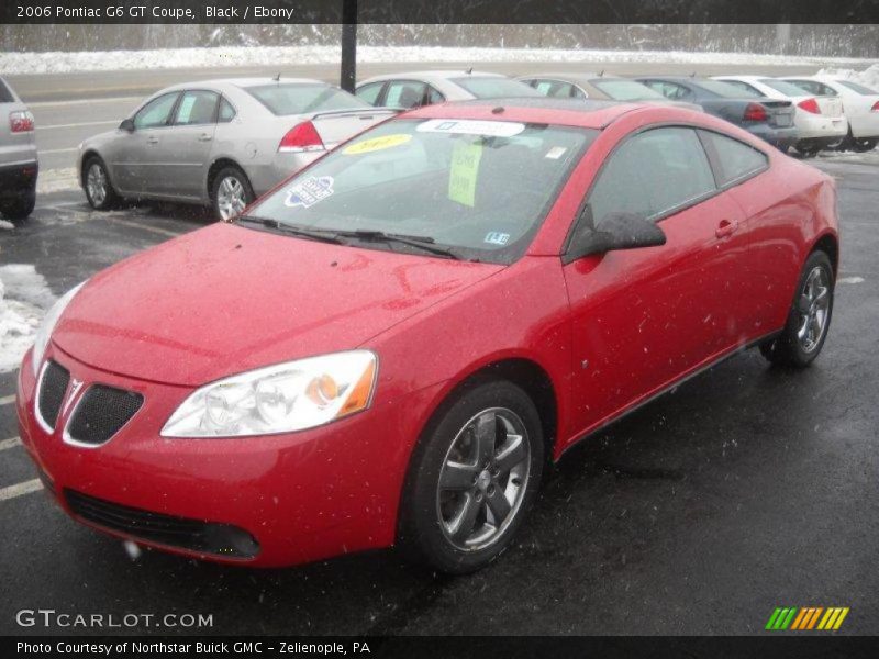 Black / Ebony 2006 Pontiac G6 GT Coupe