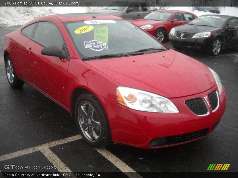 Black / Ebony 2006 Pontiac G6 GT Coupe
