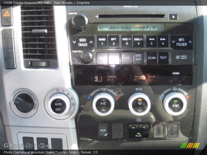 Slate Metallic / Graphite 2008 Toyota Sequoia SR5 4WD