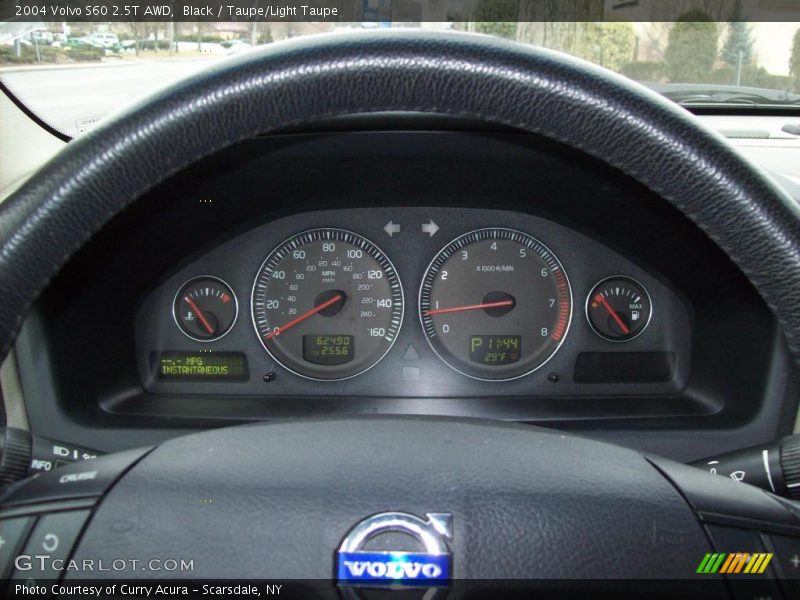 Black / Taupe/Light Taupe 2004 Volvo S60 2.5T AWD