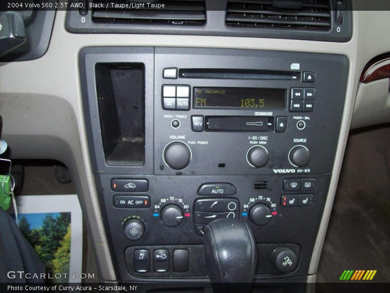 Black / Taupe/Light Taupe 2004 Volvo S60 2.5T AWD