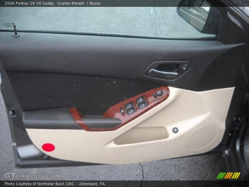 Granite Metallic / Ebony 2006 Pontiac G6 V6 Sedan