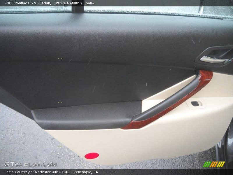 Granite Metallic / Ebony 2006 Pontiac G6 V6 Sedan