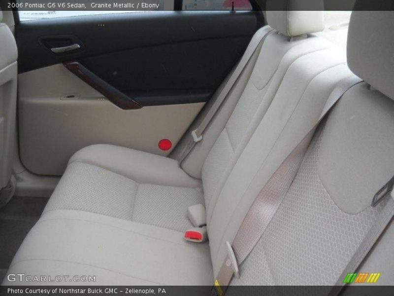 Granite Metallic / Ebony 2006 Pontiac G6 V6 Sedan
