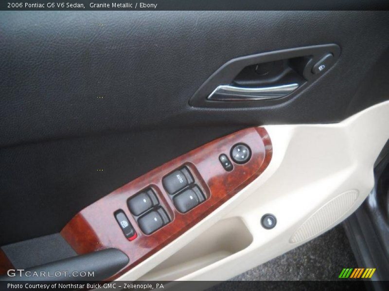 Granite Metallic / Ebony 2006 Pontiac G6 V6 Sedan