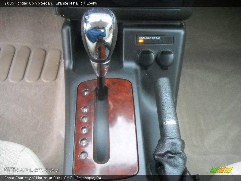Granite Metallic / Ebony 2006 Pontiac G6 V6 Sedan