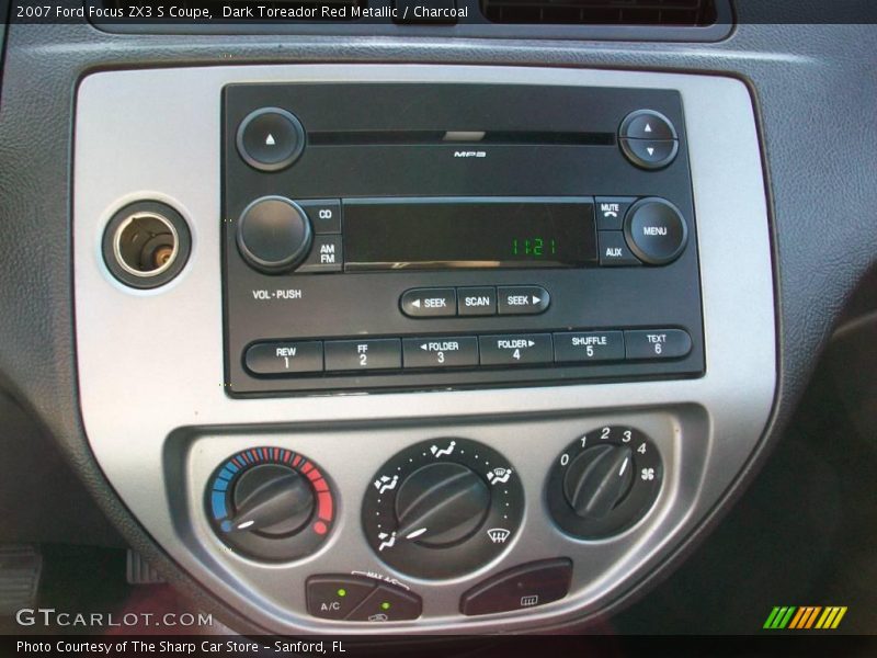 Dark Toreador Red Metallic / Charcoal 2007 Ford Focus ZX3 S Coupe