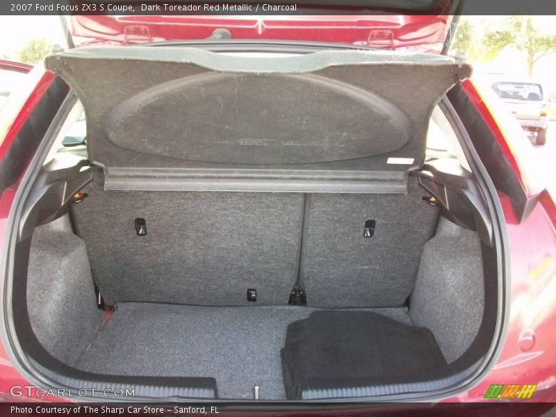 Dark Toreador Red Metallic / Charcoal 2007 Ford Focus ZX3 S Coupe