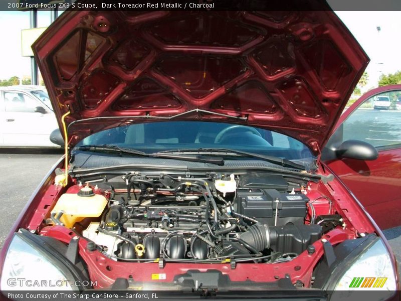Dark Toreador Red Metallic / Charcoal 2007 Ford Focus ZX3 S Coupe