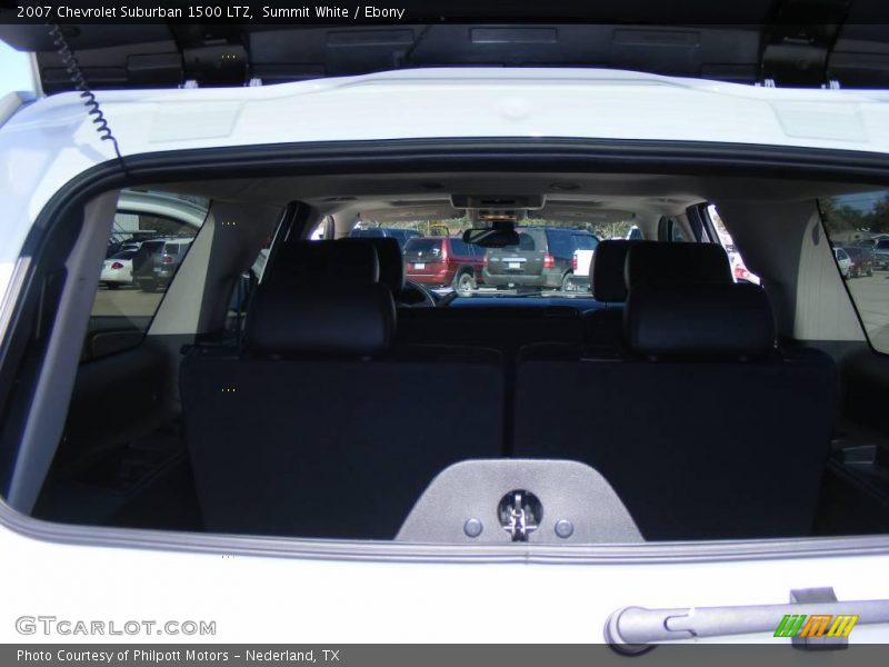 Summit White / Ebony 2007 Chevrolet Suburban 1500 LTZ