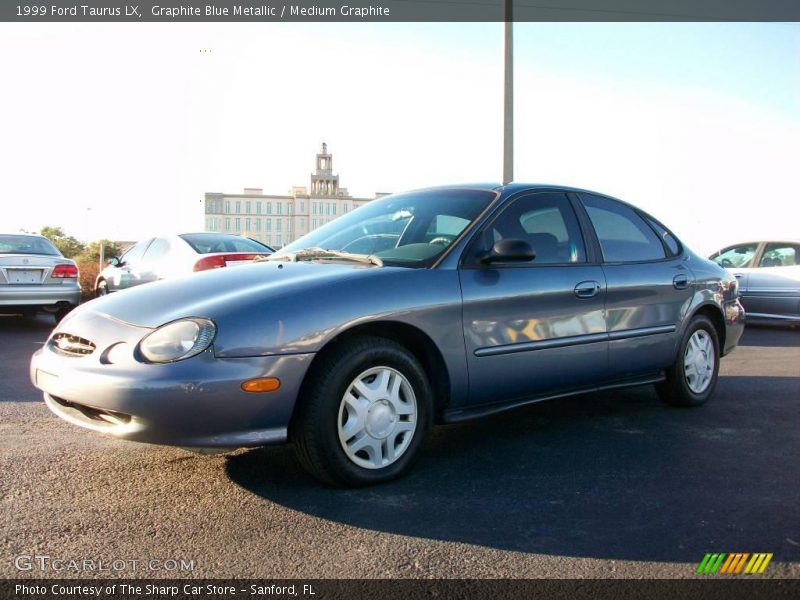 Graphite Blue Metallic / Medium Graphite 1999 Ford Taurus LX