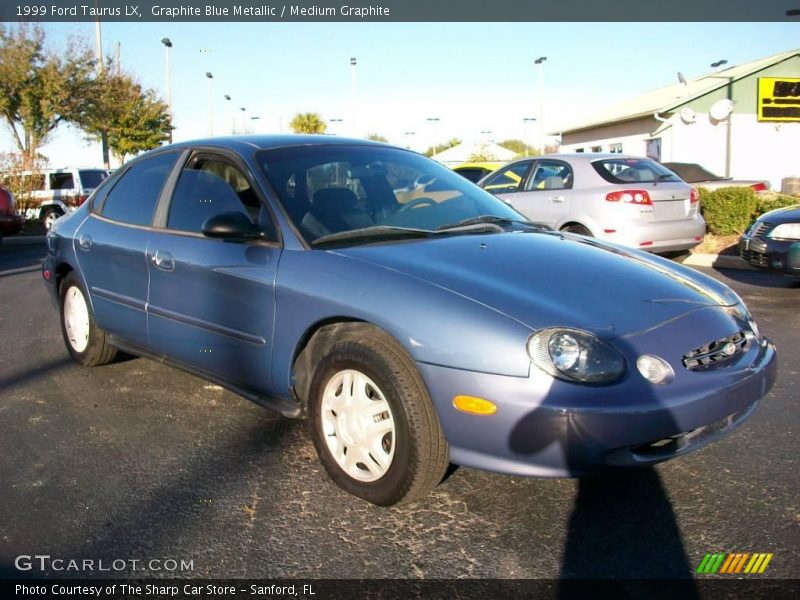 Graphite Blue Metallic / Medium Graphite 1999 Ford Taurus LX