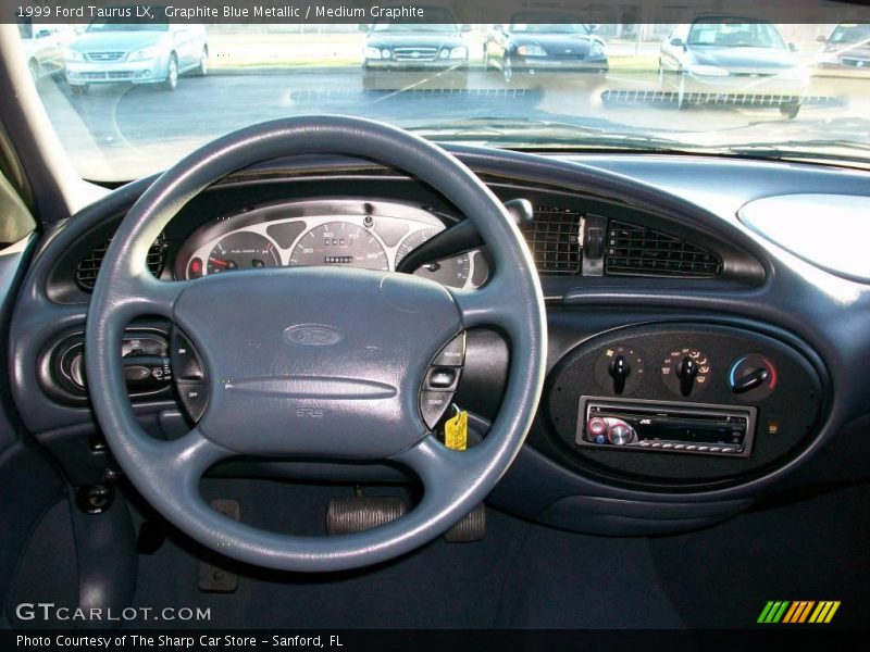 Graphite Blue Metallic / Medium Graphite 1999 Ford Taurus LX