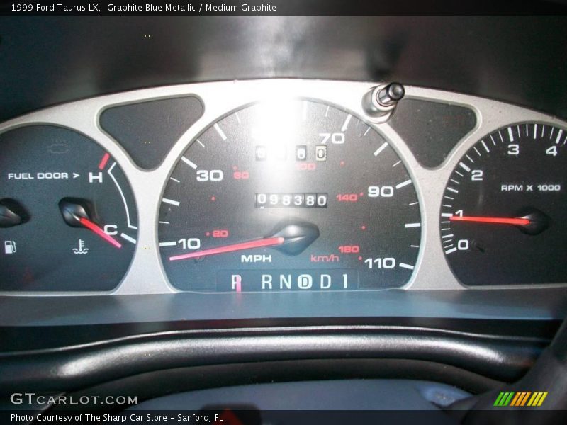 Graphite Blue Metallic / Medium Graphite 1999 Ford Taurus LX