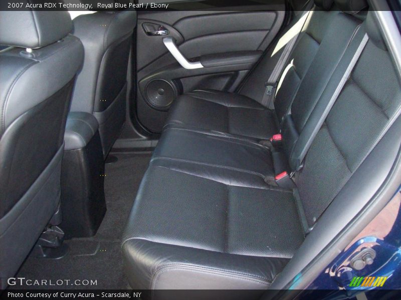 Royal Blue Pearl / Ebony 2007 Acura RDX Technology