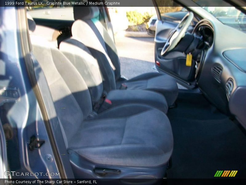 Graphite Blue Metallic / Medium Graphite 1999 Ford Taurus LX