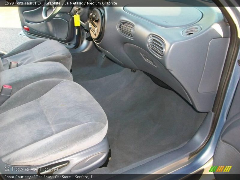 Graphite Blue Metallic / Medium Graphite 1999 Ford Taurus LX