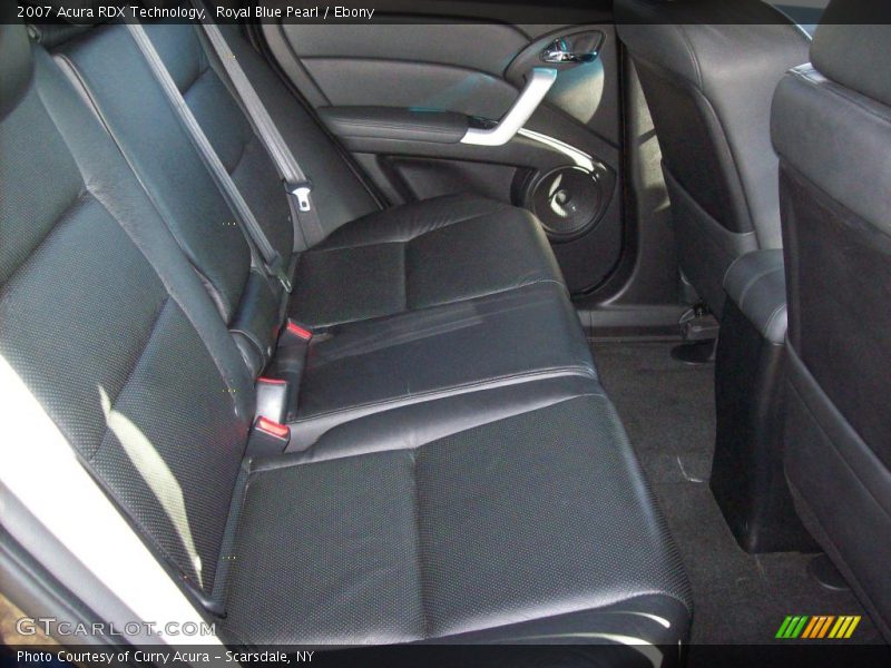 Royal Blue Pearl / Ebony 2007 Acura RDX Technology