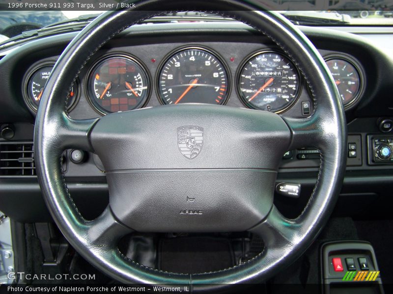 Silver / Black 1996 Porsche 911 993 Targa