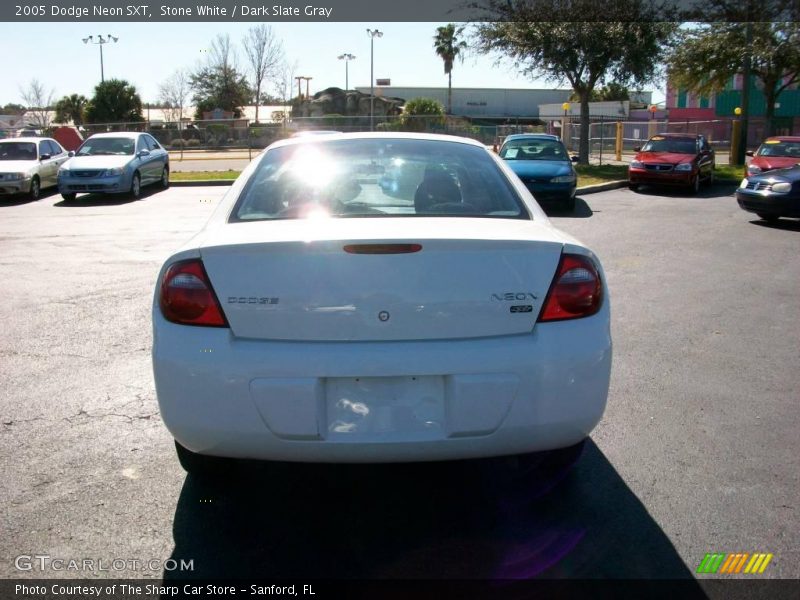 Stone White / Dark Slate Gray 2005 Dodge Neon SXT