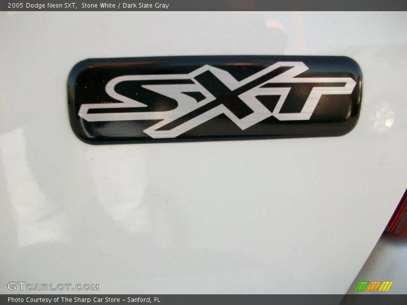 Stone White / Dark Slate Gray 2005 Dodge Neon SXT