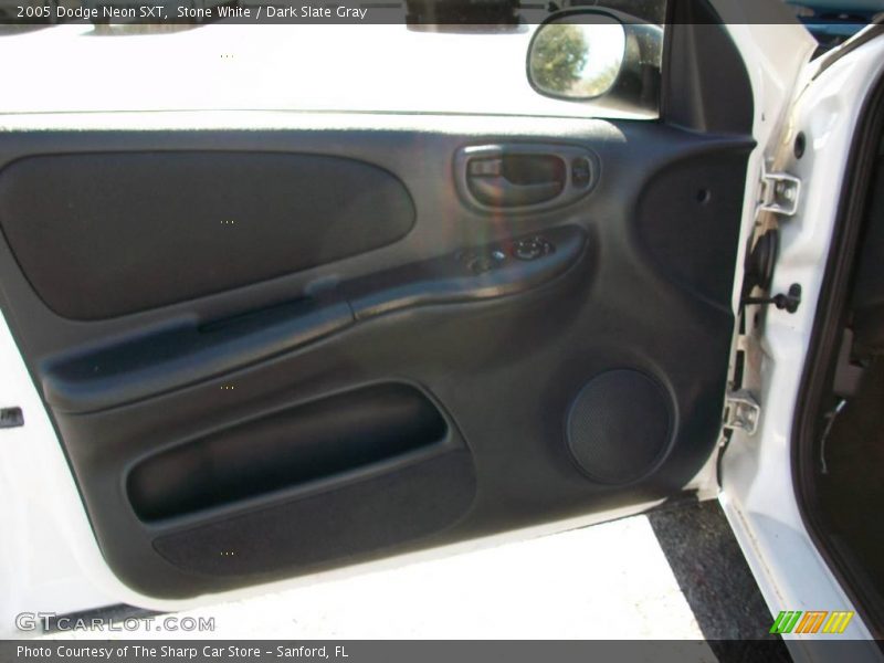 Stone White / Dark Slate Gray 2005 Dodge Neon SXT