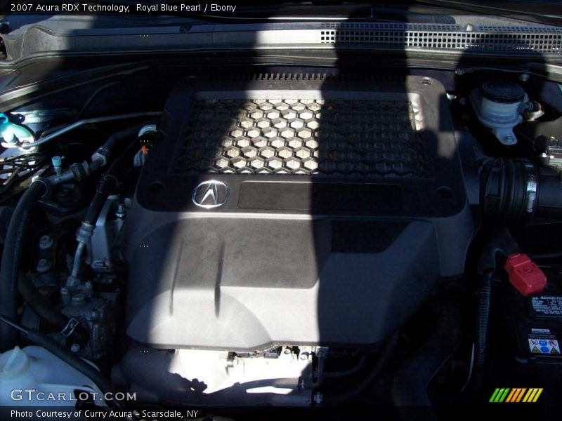 Royal Blue Pearl / Ebony 2007 Acura RDX Technology