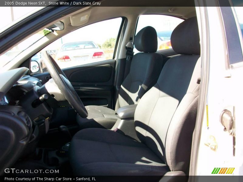 Stone White / Dark Slate Gray 2005 Dodge Neon SXT