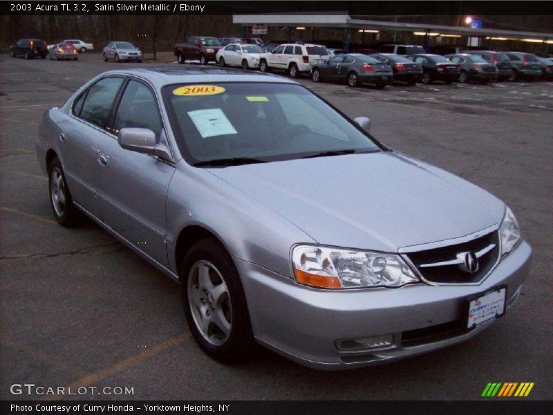 Satin Silver Metallic / Ebony 2003 Acura TL 3.2