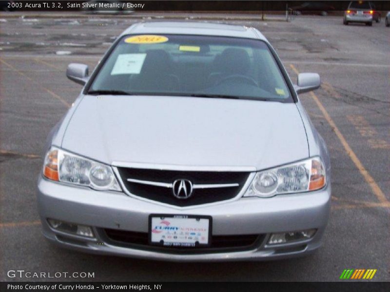 Satin Silver Metallic / Ebony 2003 Acura TL 3.2