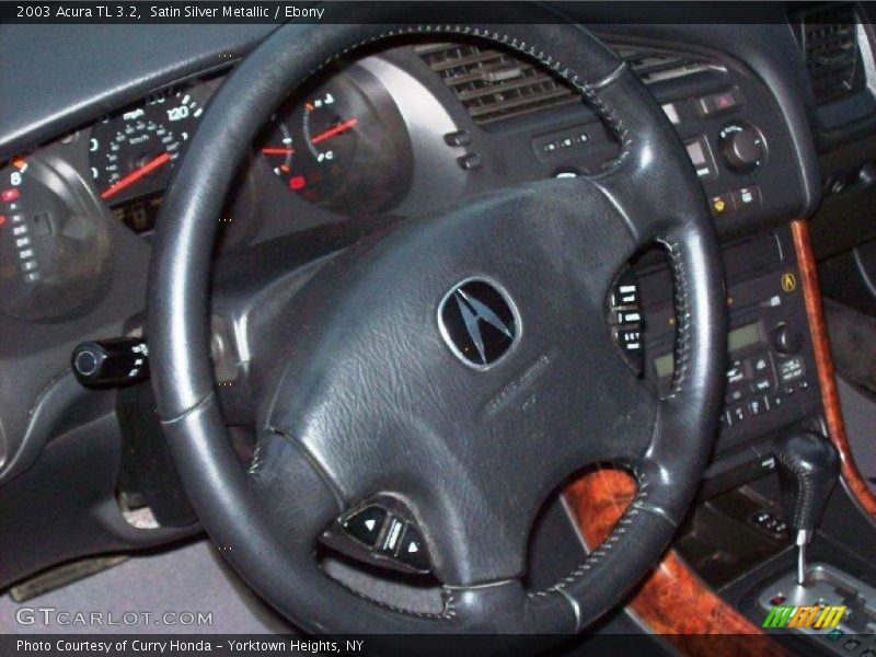 Satin Silver Metallic / Ebony 2003 Acura TL 3.2