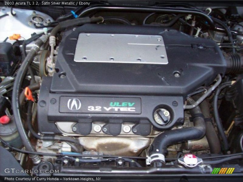 Satin Silver Metallic / Ebony 2003 Acura TL 3.2