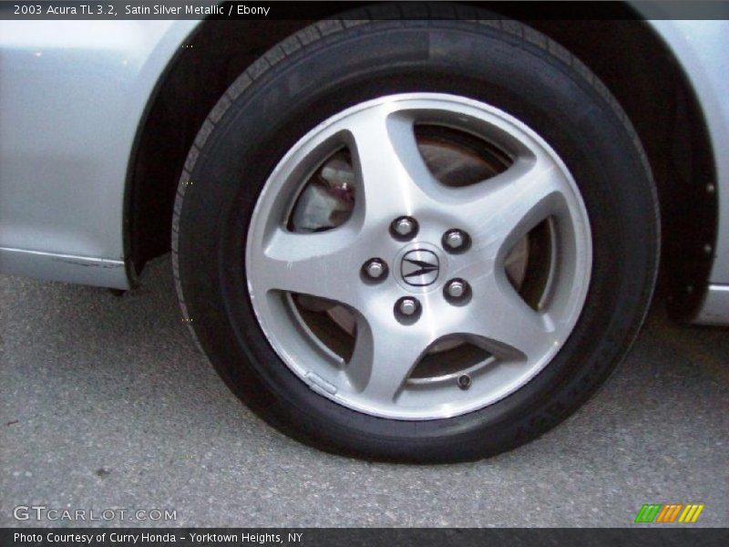 Satin Silver Metallic / Ebony 2003 Acura TL 3.2