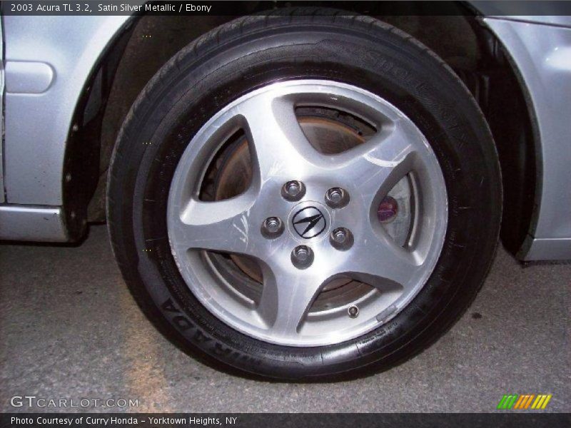 Satin Silver Metallic / Ebony 2003 Acura TL 3.2