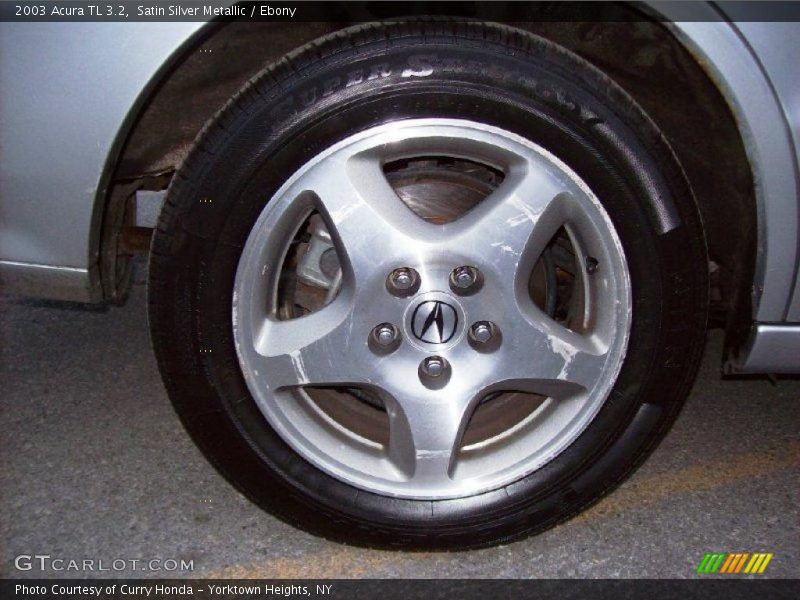 Satin Silver Metallic / Ebony 2003 Acura TL 3.2