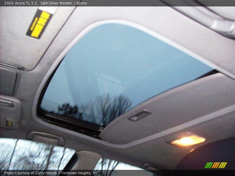 Satin Silver Metallic / Ebony 2003 Acura TL 3.2