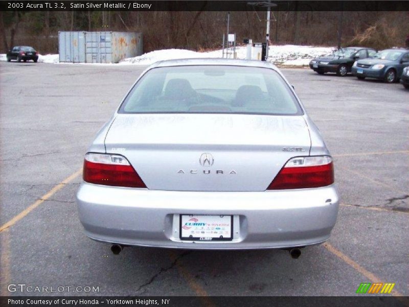 Satin Silver Metallic / Ebony 2003 Acura TL 3.2