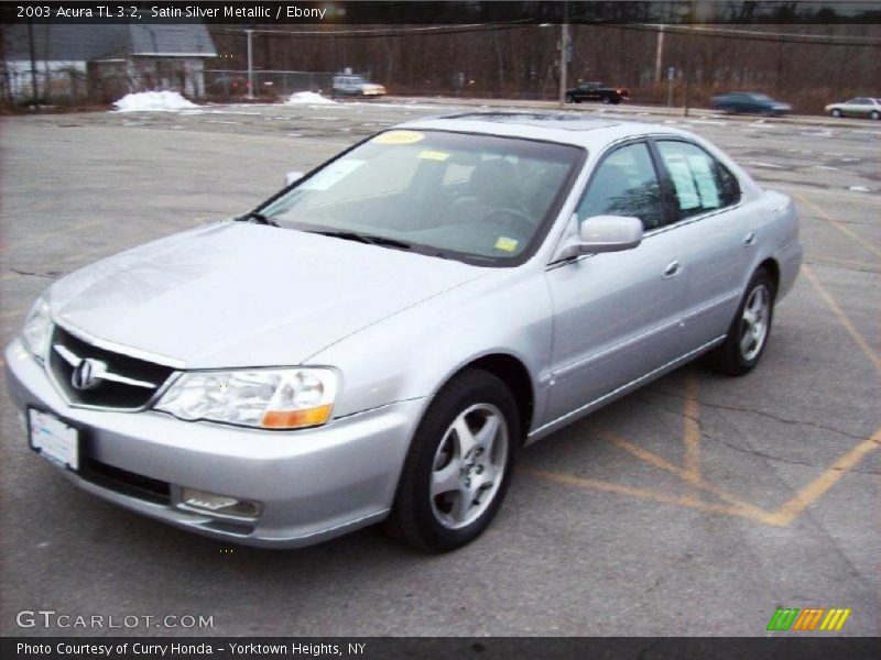 Satin Silver Metallic / Ebony 2003 Acura TL 3.2